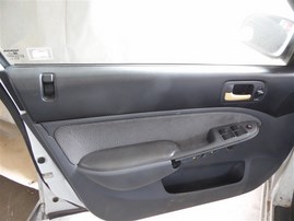 2002 Honda Civic LX White Sedan 1.7L AT #A24926